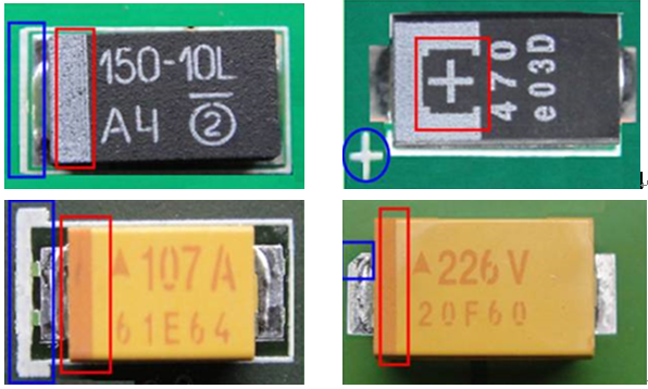 元器件封装形式:SMT极性元器件识别方法