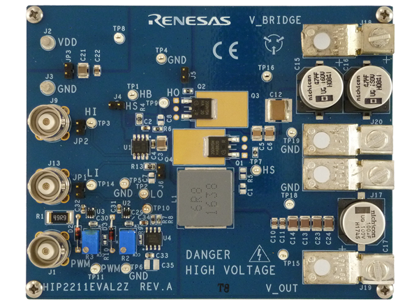 瑞萨电子 HIP2211EVAL2Z评估板