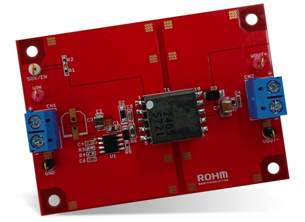 罗姆半导体 隔离反激转换器BD7Fx评估板