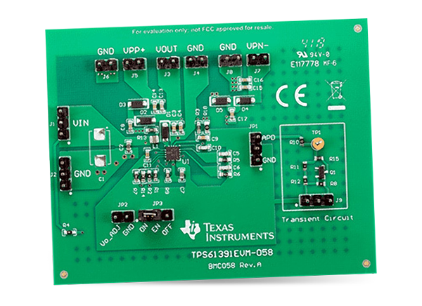 德州仪器 TPS61391EVM-058评估模块