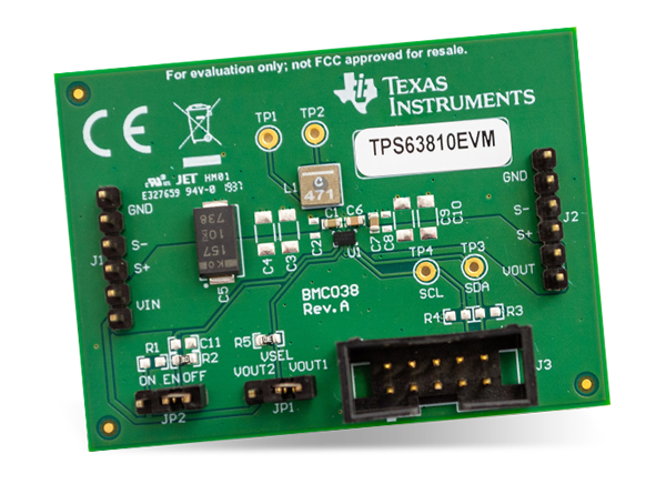 德州仪器 TPS6381xEVM评估模块
