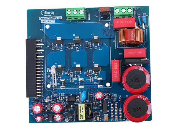英飞凌 EVAL-M7-HVMOS-INV-iMOTION™ MADK电源板