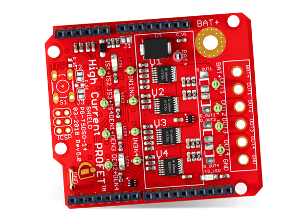 英飞凌 SHIELD_BTS7006-1EPP Arduino扩展板