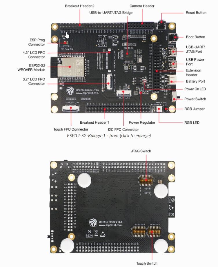 Espressif Systems ESP32-S2 Series Development Kits