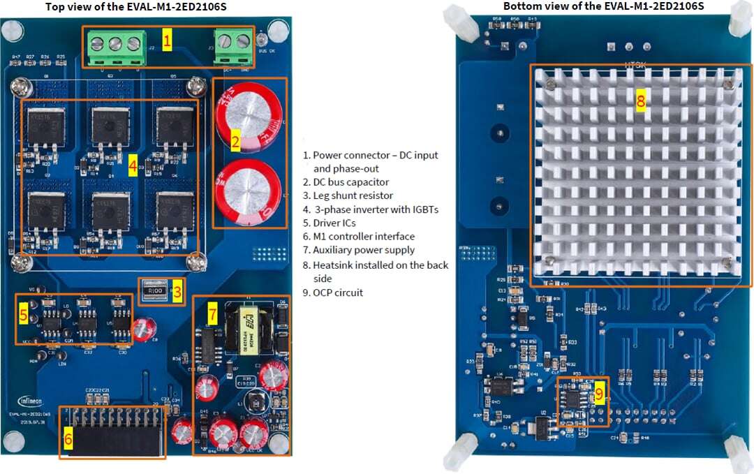 英飞凌 EVAL-M1-2ED2106S栅极驱动器评估板 英飞凌 EVAL-M1-2ED2106S栅极驱动器评估板