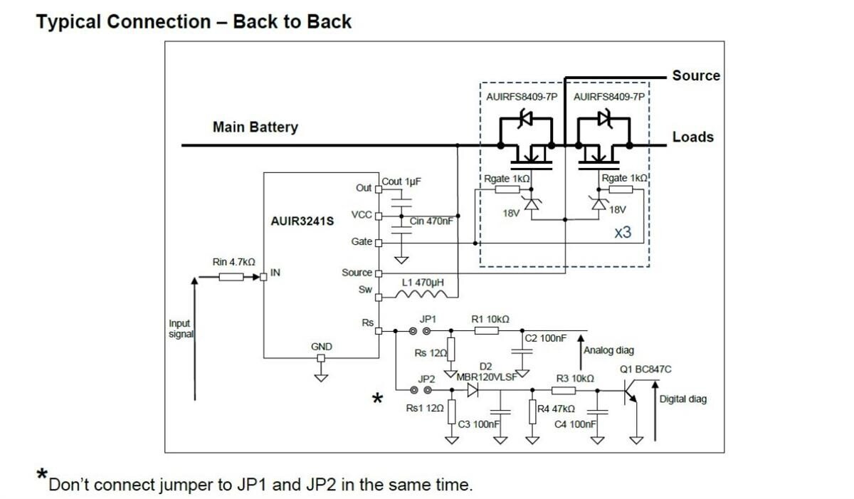 框图 - 英飞凌 AUIR3241S演示板 框图 - 英飞凌 AUIR3241S演示板