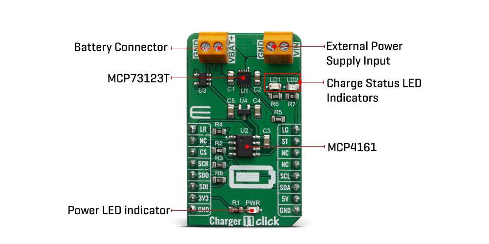 Mikroe Charger 11 Click Mikroe Charger 11 Click