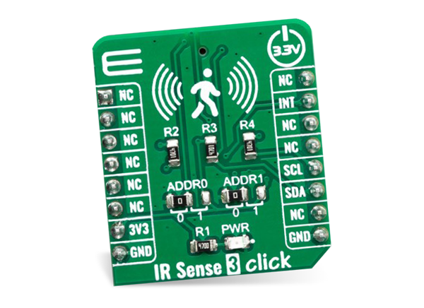 Mikroe MIKROE-3607红外感应3点击