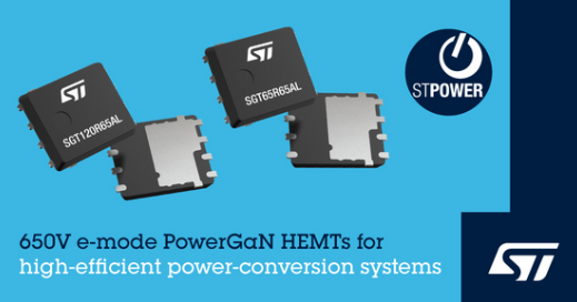 意法半导体宣布开始量产PowerGaN器件