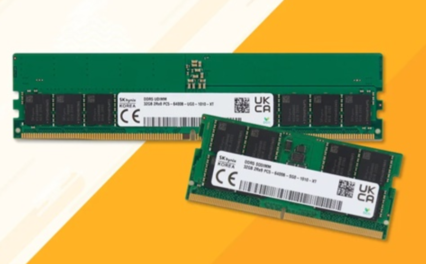 速度高达6400Mbps!SK海力士宣布开发出迄今最快DDR5 DRAM内存